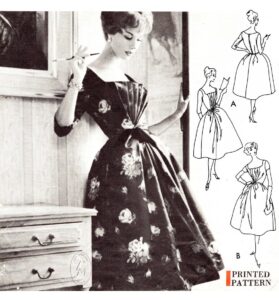 Vintage Sewing Pattern 1950s 1960s Reproduction Wedding Dress Evening Ball Gown Cocktail Couturier Bust 38 B38 – Etsy