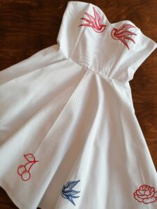 Thelma Rockabilly Bride Dress by Ticci Rockabilly Clothing – Etsy