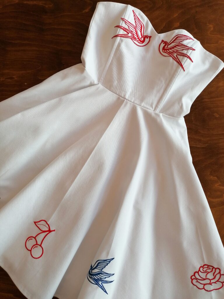 Thelma Rockabilly Bride Dress by Ticci Rockabilly Clothing – Etsy