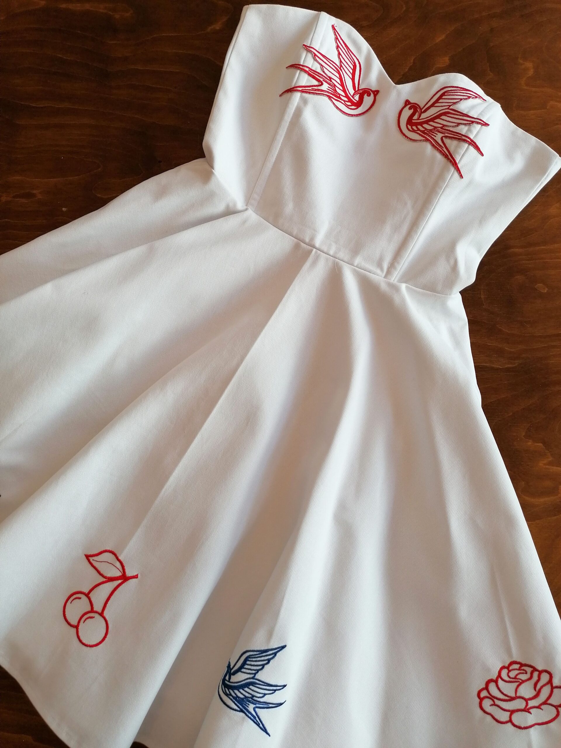 Thelma Rockabilly Bride Dress by Ticci Rockabilly Clothing – Etsy