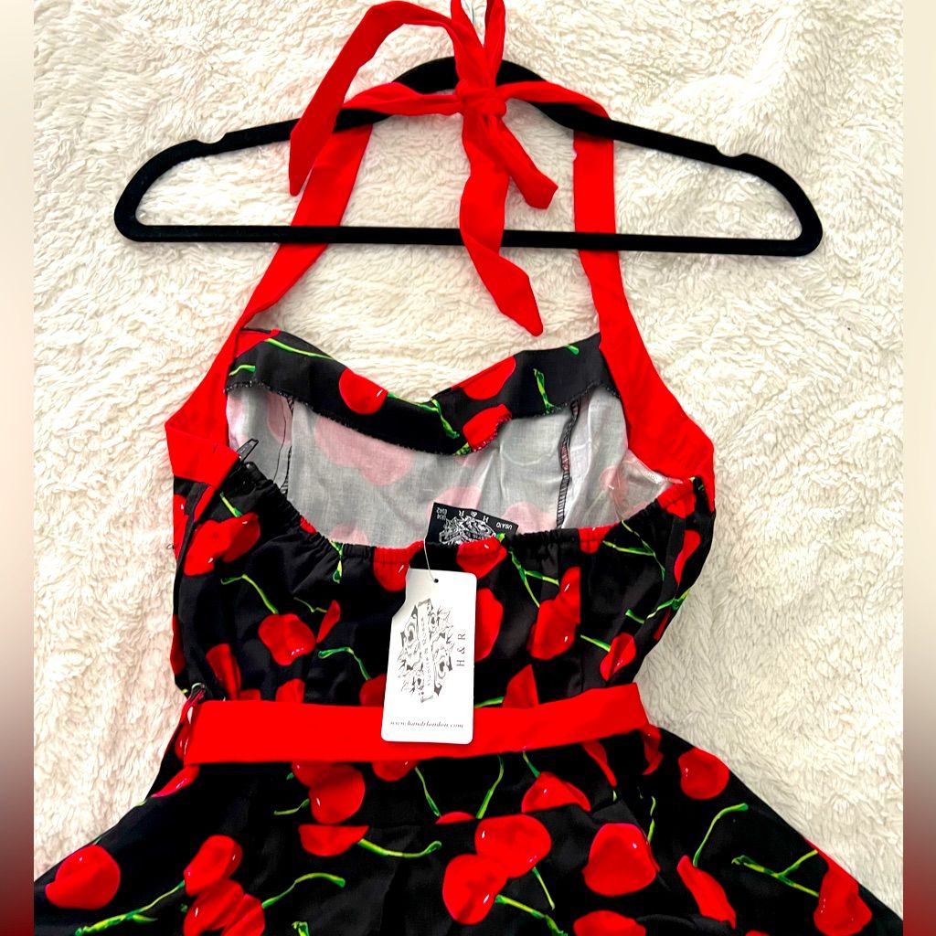 H&R Dresses | Rockabilly Dress – Brand New With Tags. | Color: Black/Red | Size: 10