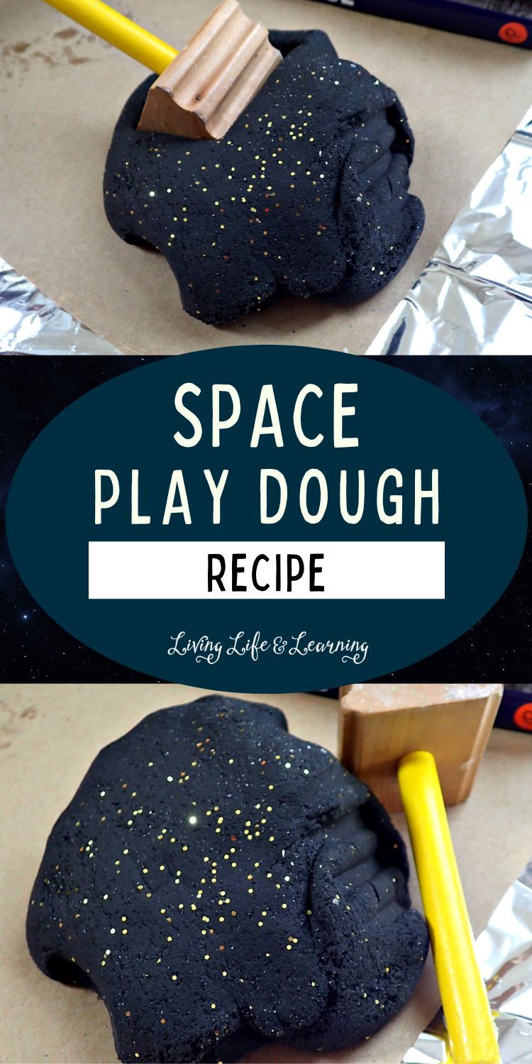 Your Kids Will Love This Space Inspired Play Dough