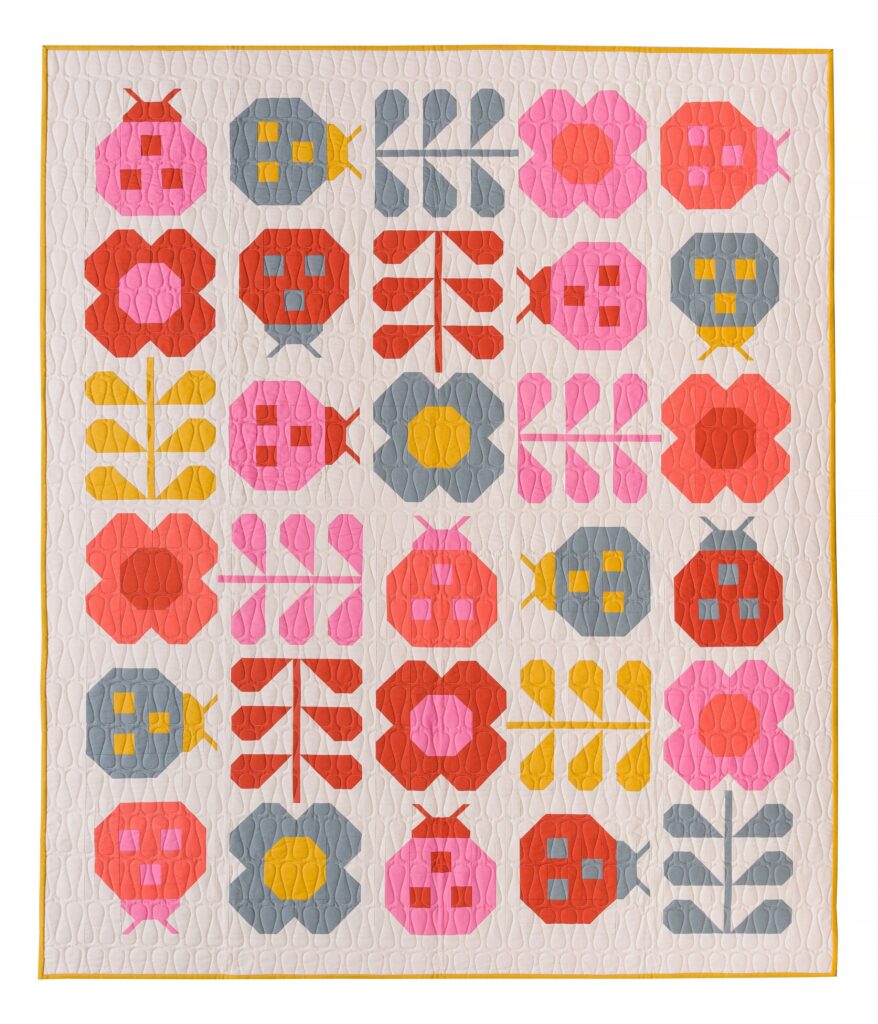 Hello Spring Quilt Pattern or KIT – From Pen and Paper – Etsy