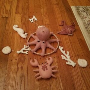 Handgemachtes Ozean Mobile: Maritime Dekoration – Etsy.de