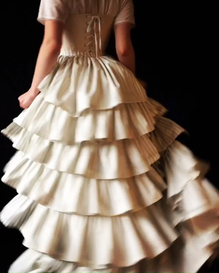 19th c. in action- Period Corsets costuming