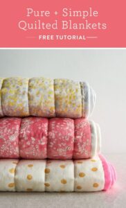 FREE DIY Sewing Gifts for a New Mom – Suzy Quilts