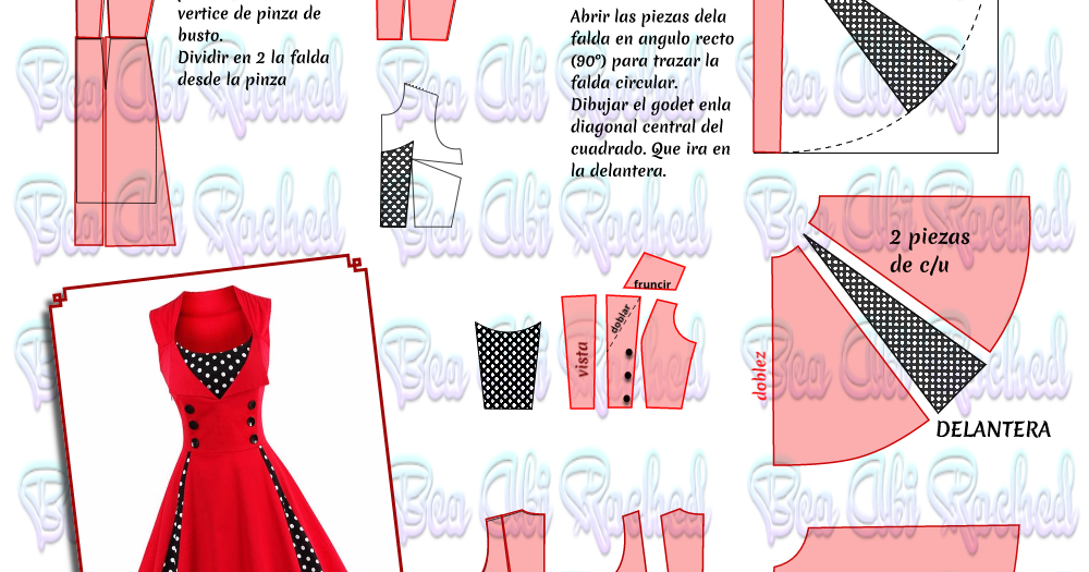Vestido Rockabilly – años 50