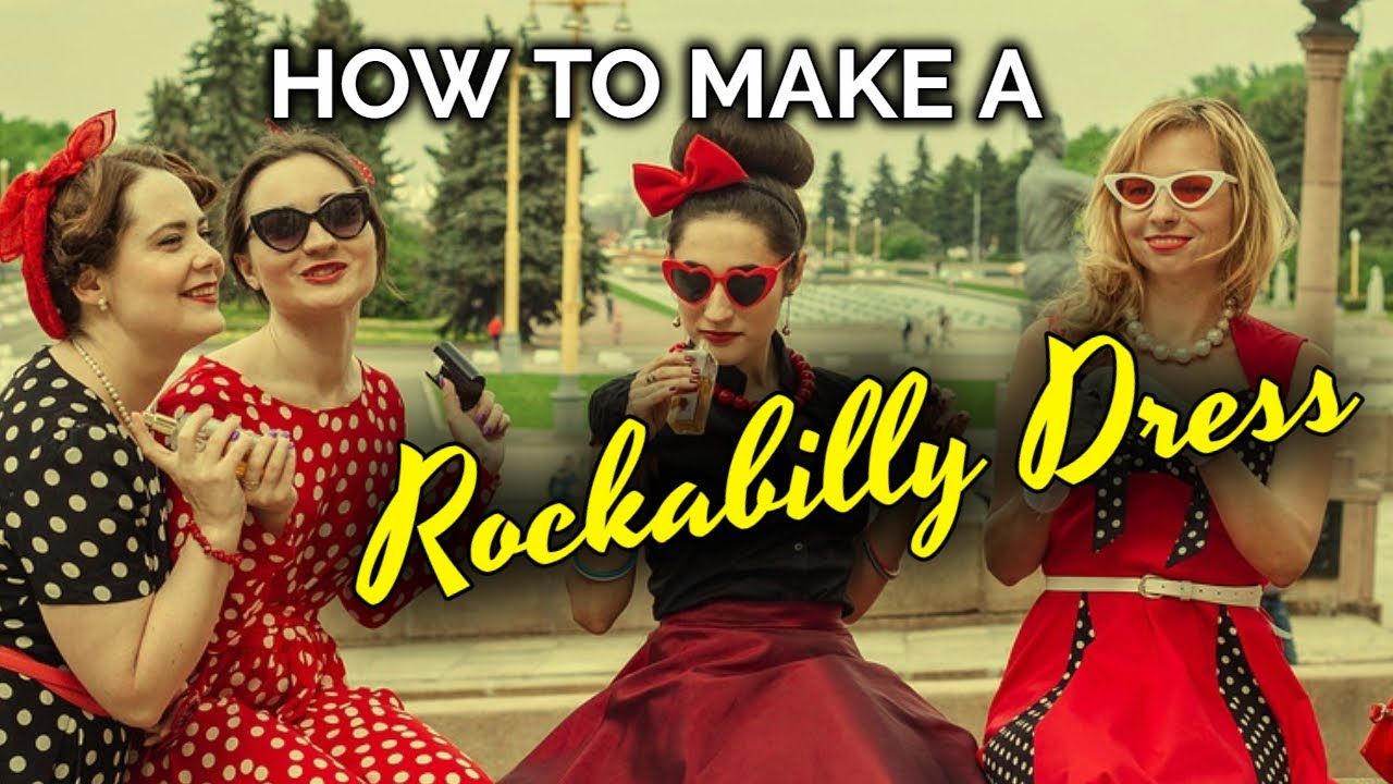 How to make a Rockabilly Dress…with free pattern!