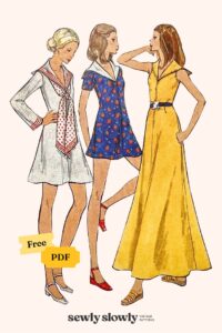 Free Vintage Sailor Dress Pattern