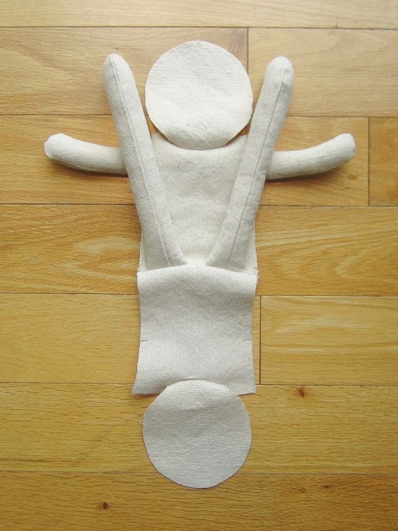 Rag Doll Free Sewing Pattern and Instructions