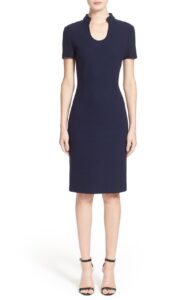 St. John Collection Micro Bouclé Sheath Dress | Nordstrom