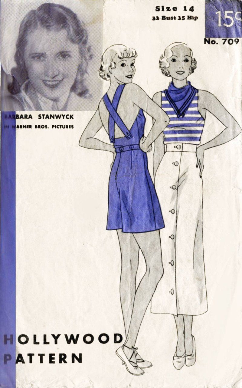 Vintage Swimwear & Playsuits Sewing Patterns