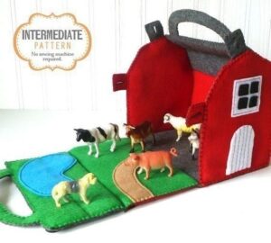 Maison de poupée en tissu – Patron Couture Enfant – Breizh Mama