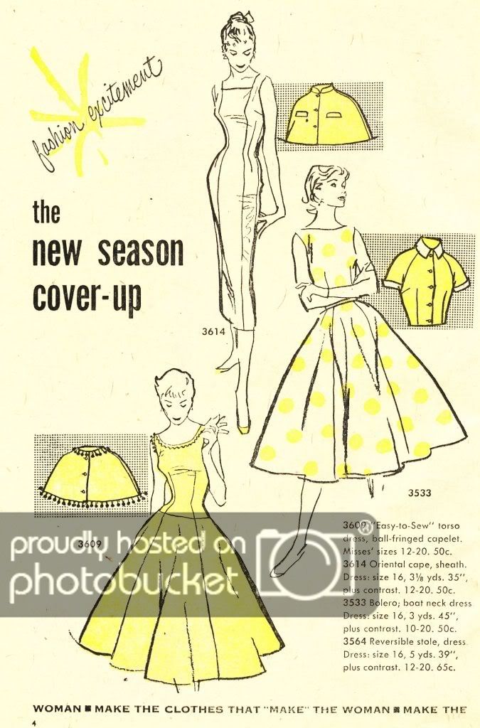 Make The Clothes That Make The Woman – McCall’s 1956