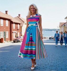 1950’s Vintage Rockabilly Dress