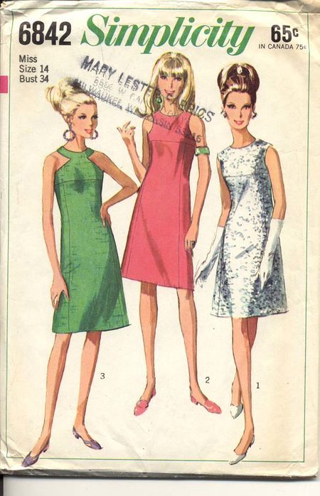 Simplicity 6842 A