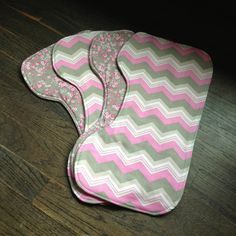 Contoured burp cloth tutorial