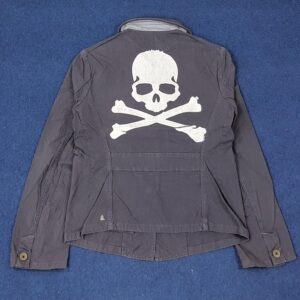 Vintage 45 U / min japanische Marke mit individuellem Logo Jacke