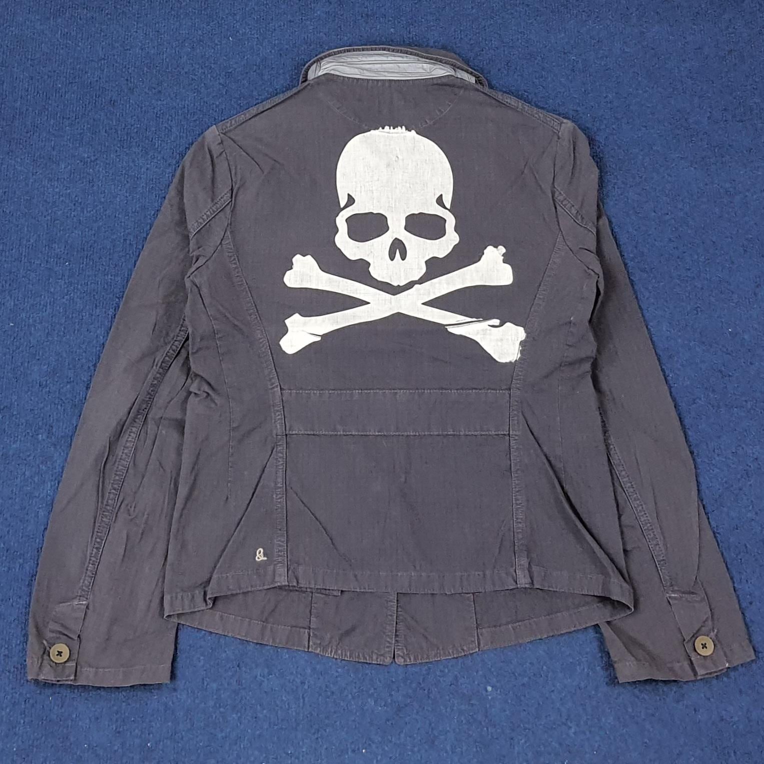 Vintage 45 U / min japanische Marke mit individuellem Logo Jacke