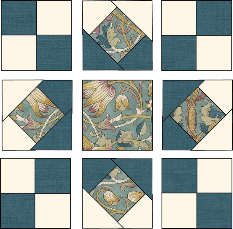 Free 3 Yard Quilt Pattern: Splendor