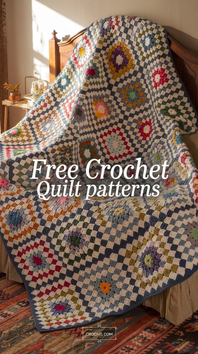 Free Crochet Quilt Patterns for Cozy Handmade Blankets