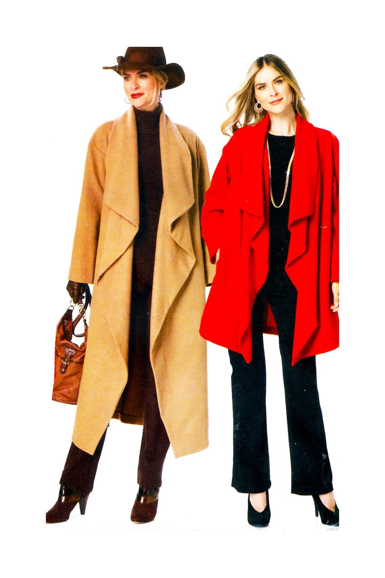 Unlined Jacket and Coat Sewing Pattern See & Sew 6370