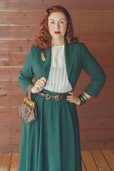 1940s dresses & clothing