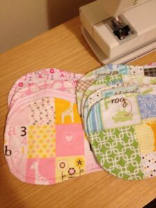 Baby Burp Cloths: How To