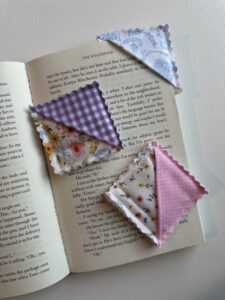 Fabric Corner Bookmarks