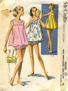 Baby Doll Pajamas, 1957