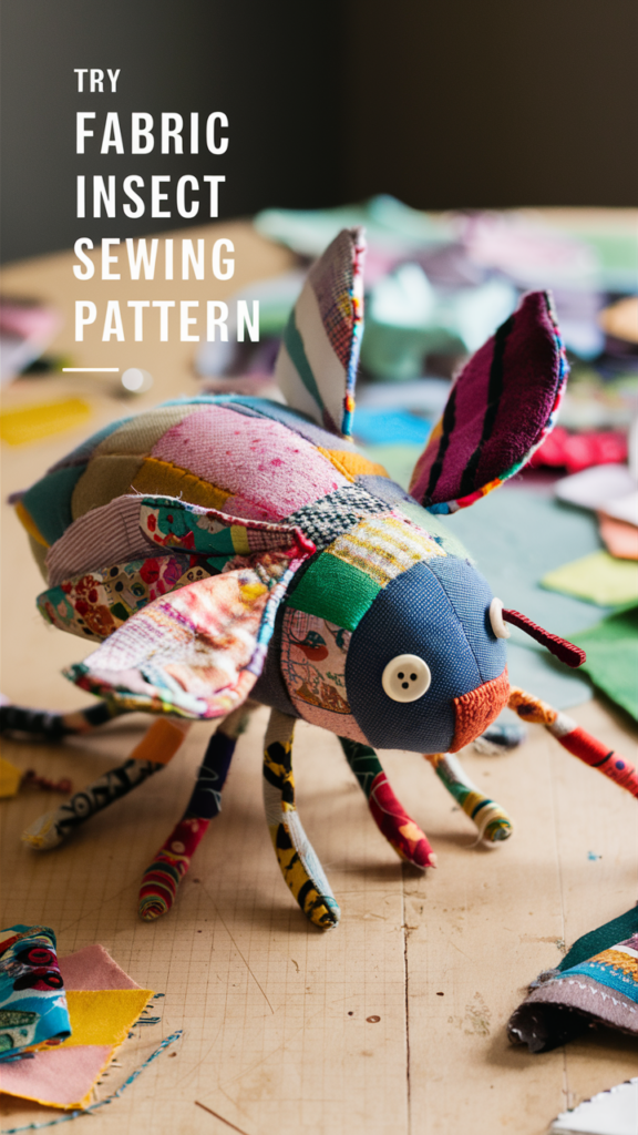 8 Insects Free Sewing Patterns