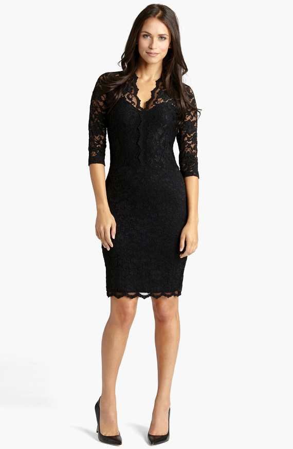 Karen Kane Scalloped Lace Cocktail Dress | Nordstrom