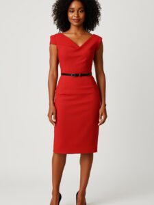 Black Halo Red Cocktail Dress Size 8 – 78% off | ThredUp