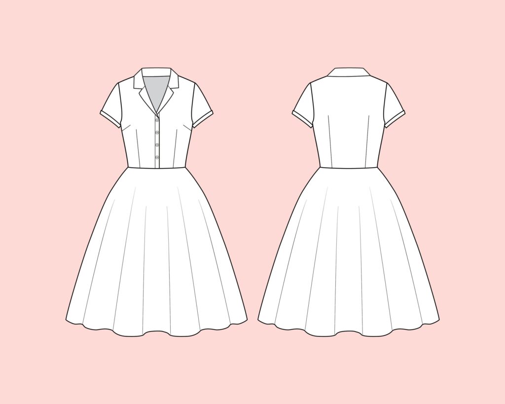 Black Dress 50s Dress Vintage Dress Funeral Dress Solid Dress Goth Midi Dress Black Women Summer Dress Retro Dress Pin up Dress Swing Dress