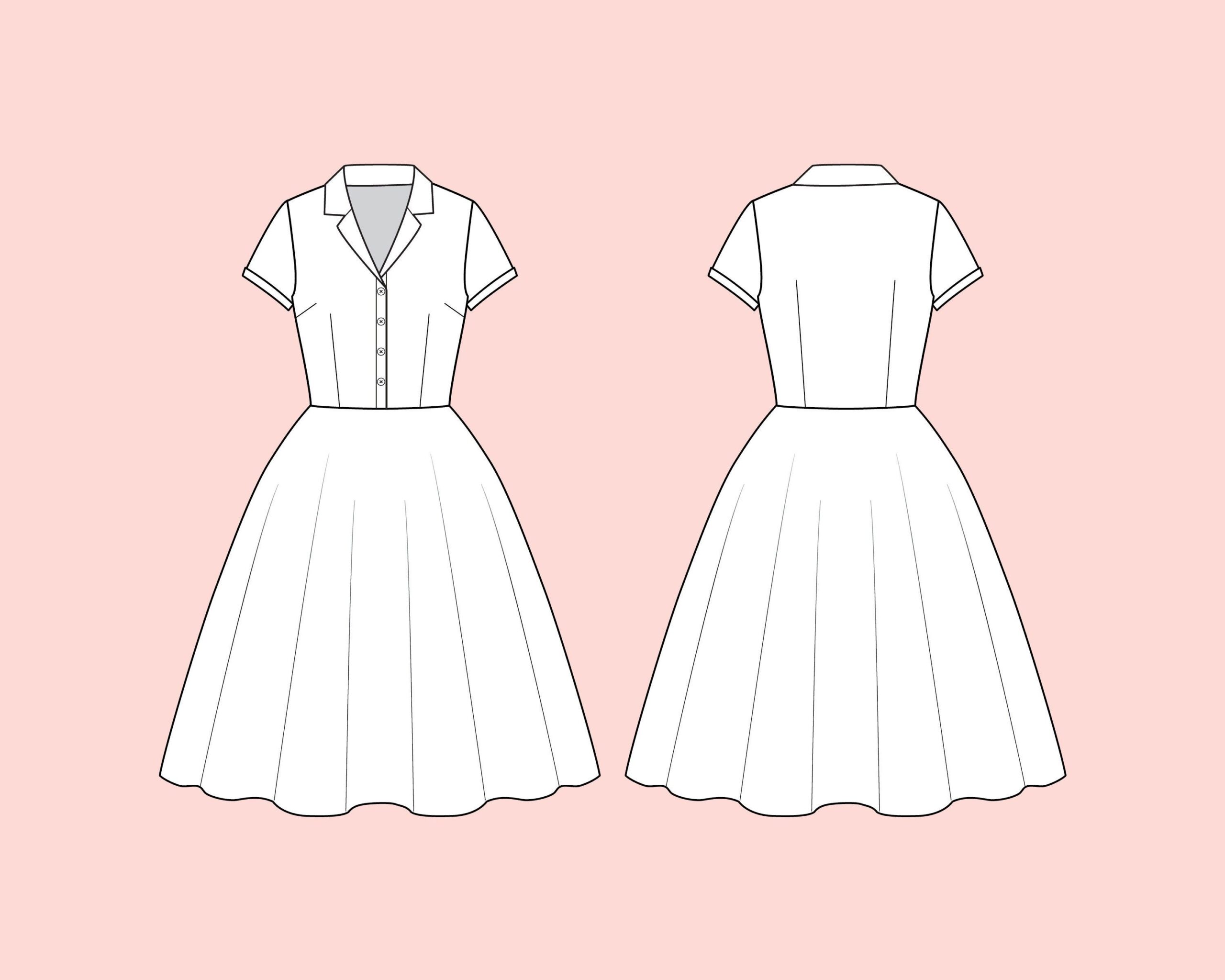 Black Dress 50s Dress Vintage Dress Funeral Dress Solid Dress Goth Midi Dress Black Women Summer Dress Retro Dress Pin up Dress Swing Dress