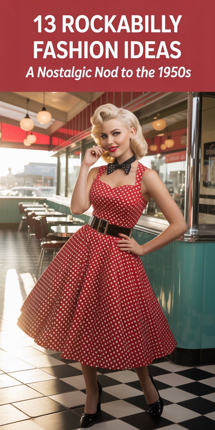 13 Rockabilly Fashion Ideas A Nostalgic Nod to the 1950s