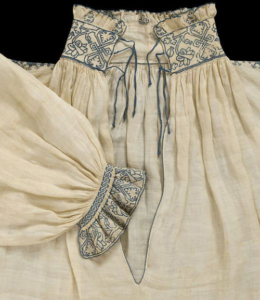 Underwear in Europe in the Early Modern period: chemise or shift