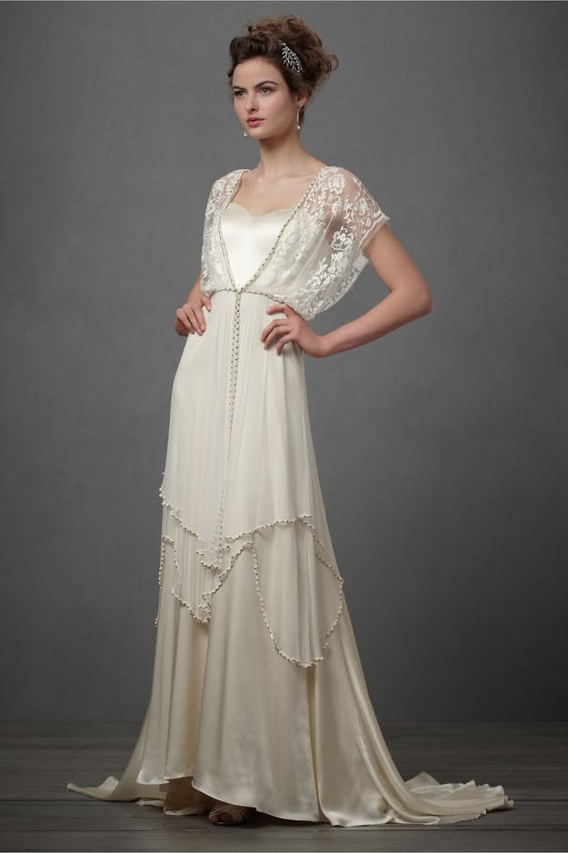 25 Dazzling Art Deco Wedding Gowns