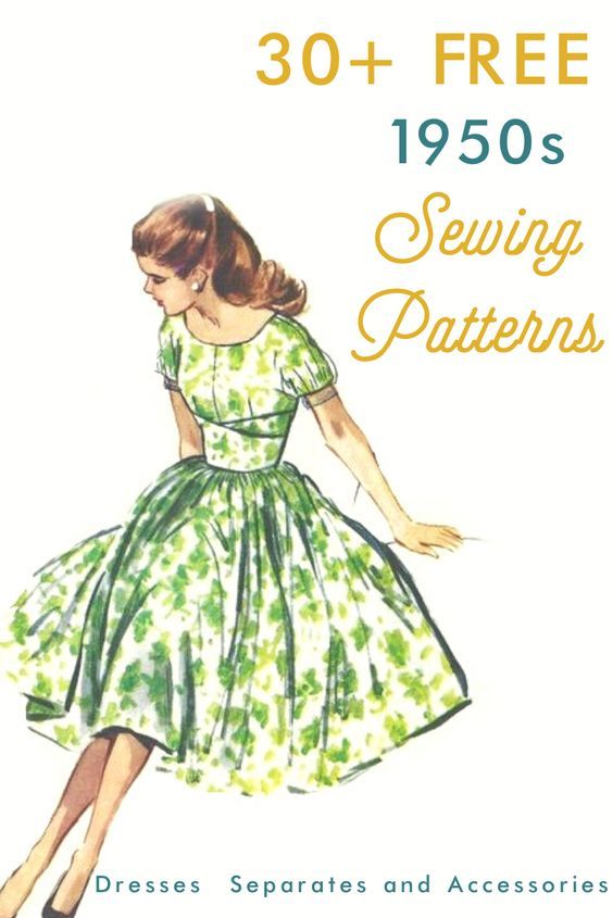FREE VINTAGE SEWING PATTERNS