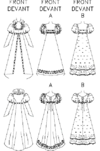 Butterick 6630 or 6631 OOP Misses’ & Petite Regency Empire Waist Jane Austen Dress or Coat (3 Sizes: 6-8-10/12-14-16/18-20-22) New/uncut – Etsy