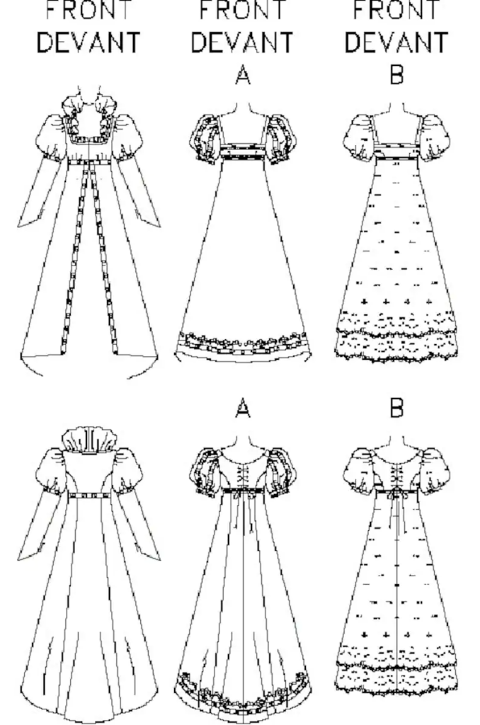 Butterick 6630 or 6631 OOP Misses’ & Petite Regency Empire Waist Jane Austen Dress or Coat (3 Sizes: 6-8-10/12-14-16/18-20-22) New/uncut – Etsy